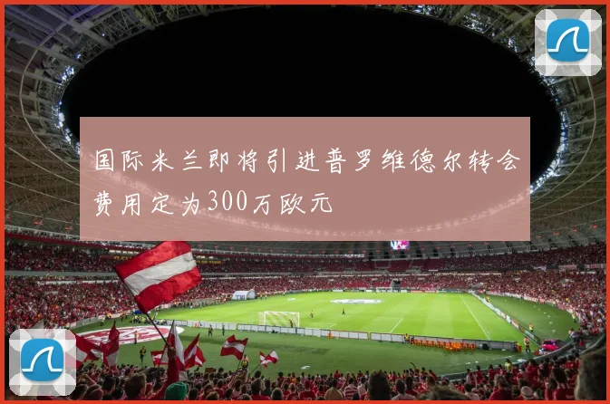 国际米兰即将引进普罗维德尔转会费用定为300万欧元